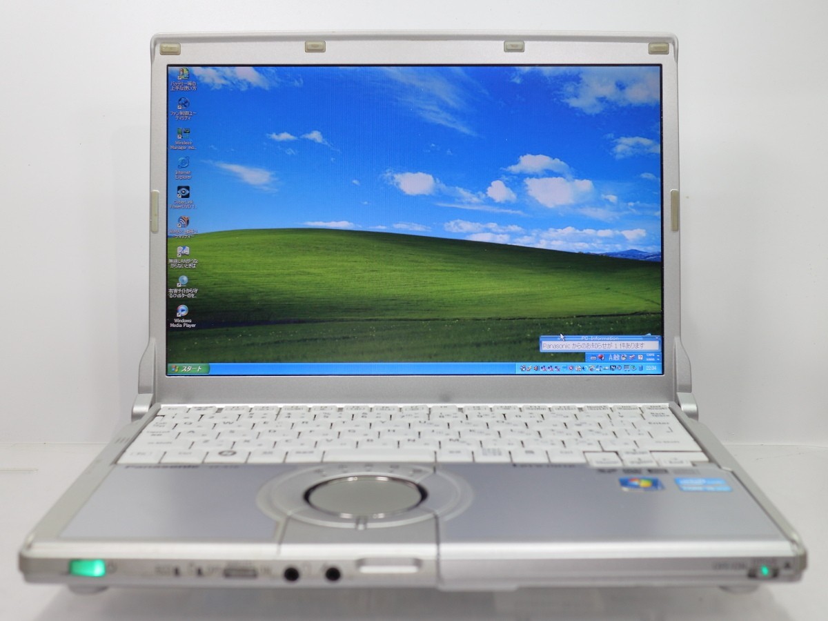 Panasonic Let’s note CF-S10 Intel HDD 500GB 4GB Core i5 2.50GHz 12.1inch DVD JP