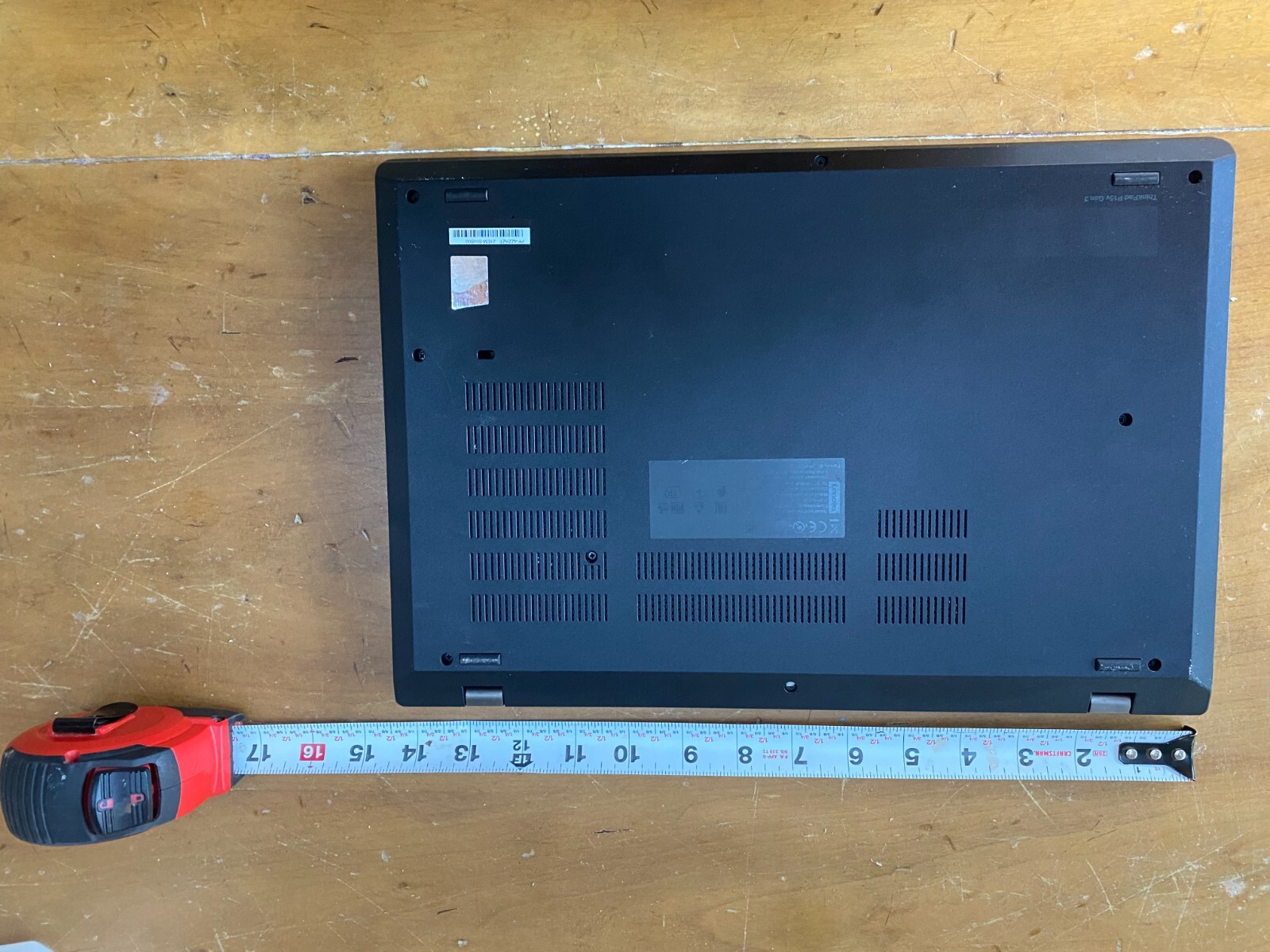 Almost Brand New Lenovo thinkpad p15v gen 3