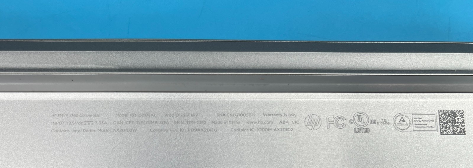 *HP ENVY x360 13bd0xxx Touch i7-1165G7 2.80GHz 16GB 512 NO OS CHARGER INCLUDED*