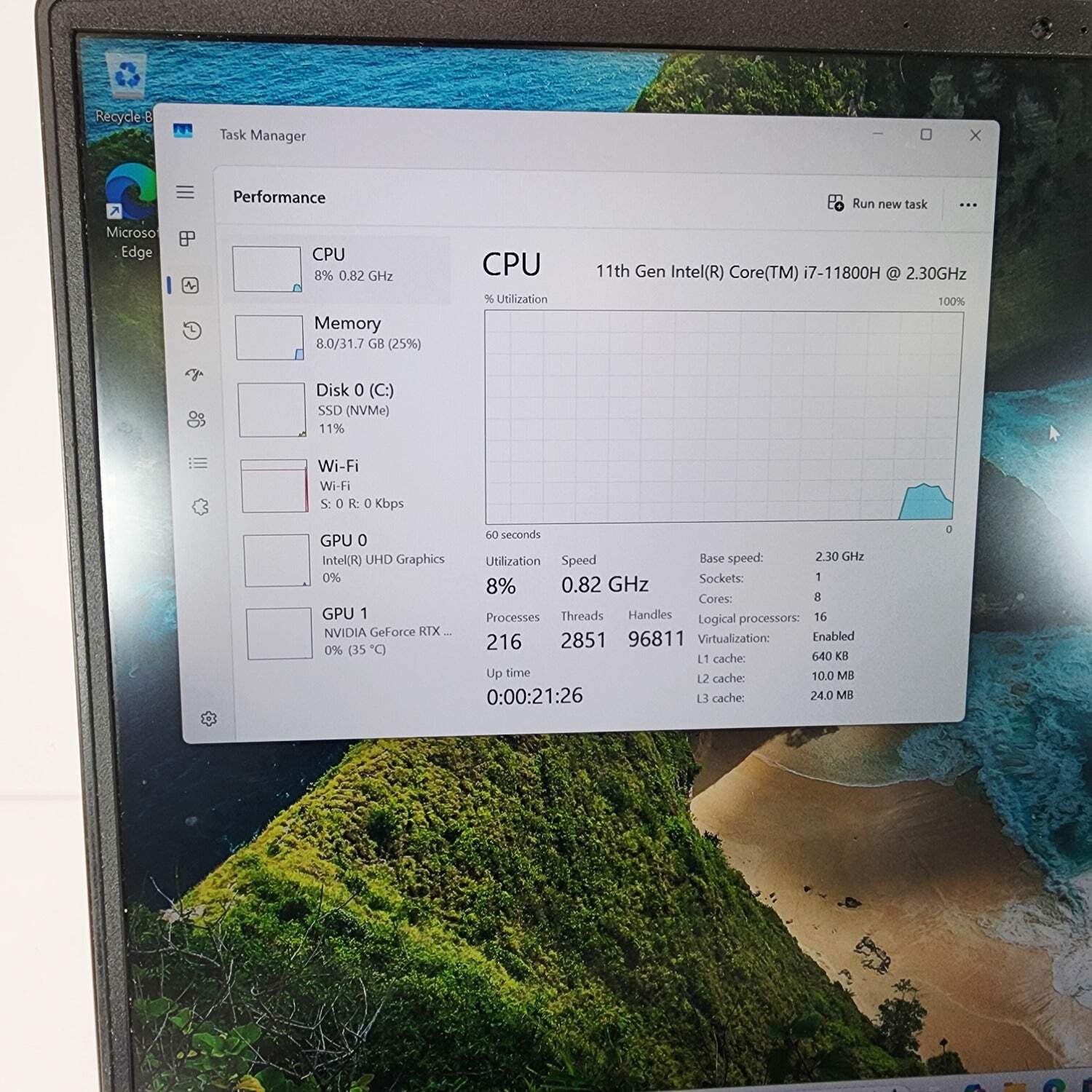 MSI Creator M16 16″ i7-1180H 2.3GHz 32GB RAM 1TB SSD GeForce RTX 3050
