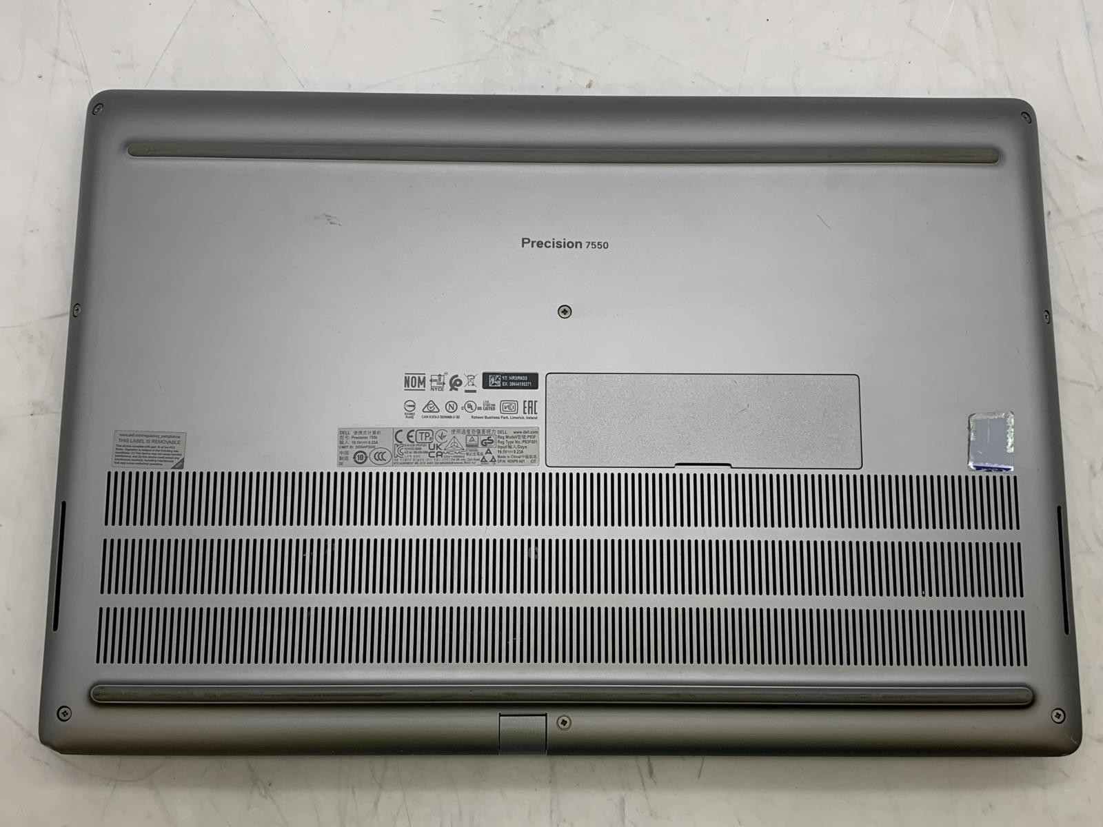 No Battery Dell Precision 7550 Xeon W-10855M 1TB SSD 16GB DDR4 Windows 11 Pro 4K