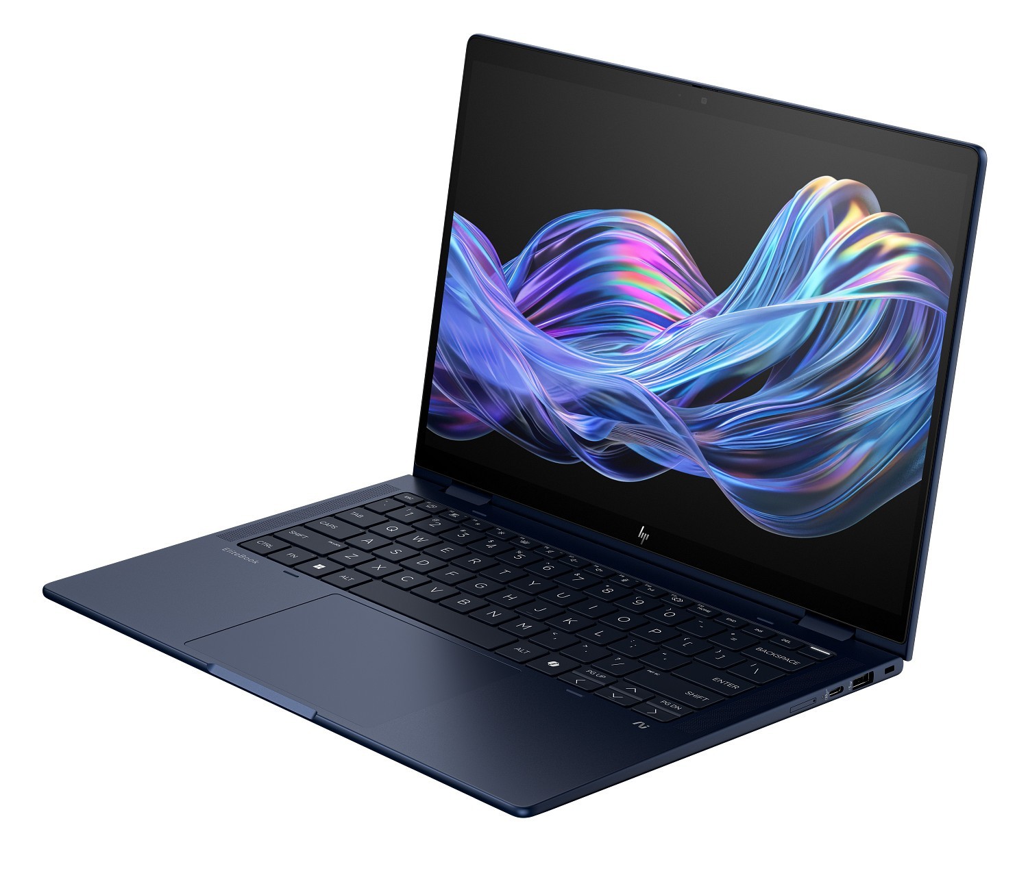 HP EliteBook X Flip G1i Blue AI Laptop PC 14″ Touch U5 16GB 256GB SSD BL Key Pro
