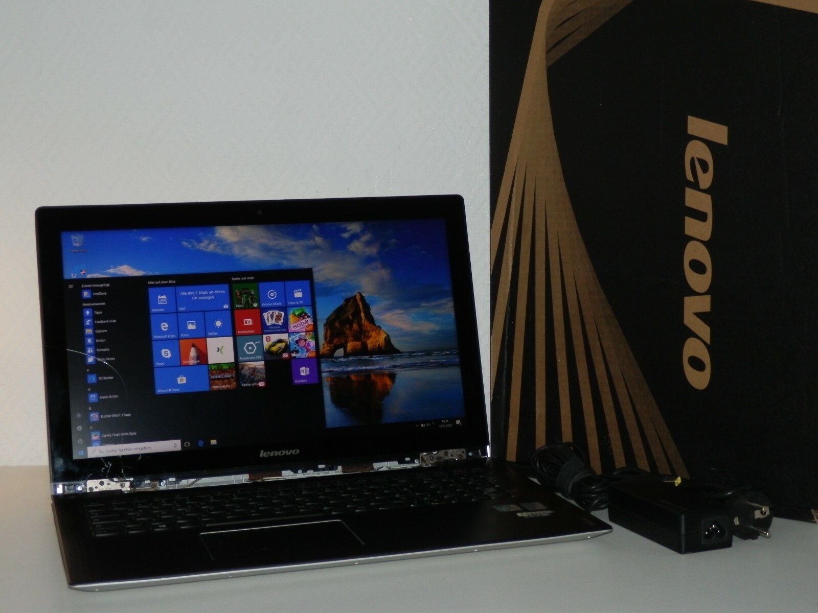 Lenovo IP U530 Touch, Intel i7-4500U, 4GB 500GB HDD 15.6″ FHD GT 730M Part Faulty