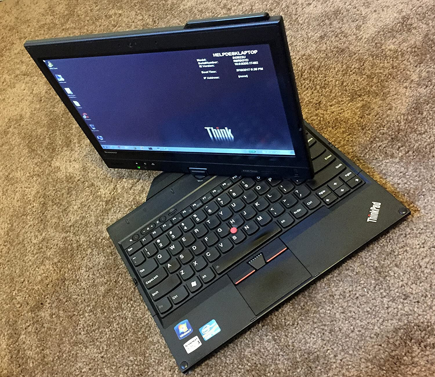 Lenovo ThinkPad X230 i7-3520M@2.7GHZ 16GB/2TB SSD,Wn10Pro,Off24Pro,Tablet