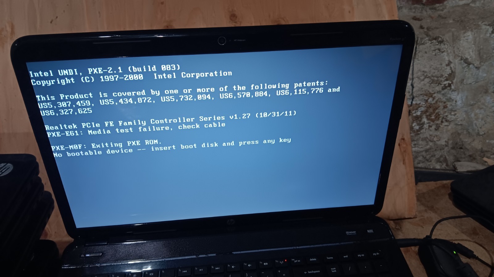 17.3″ HP Pavilion g7 Laptop Core i3-3110M @ 2.40 GHz 17.3″ LCD Screen AC Adapter