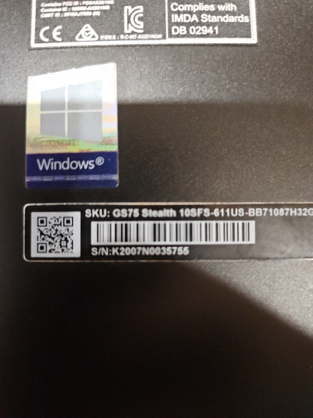 MSI – GS75 10SFS 17.3″ Laptop – i7 10875H 32GB Memory – 2070 Super 1tb SSD + 512