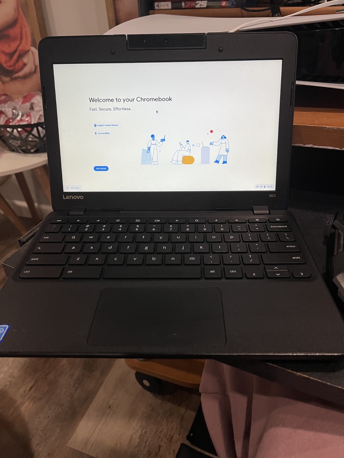 Lenovo N23 Chromebook 11.6″ ( 16GB SSD, Intel Celeron N3060, 1.60 GHz, 4GB)…