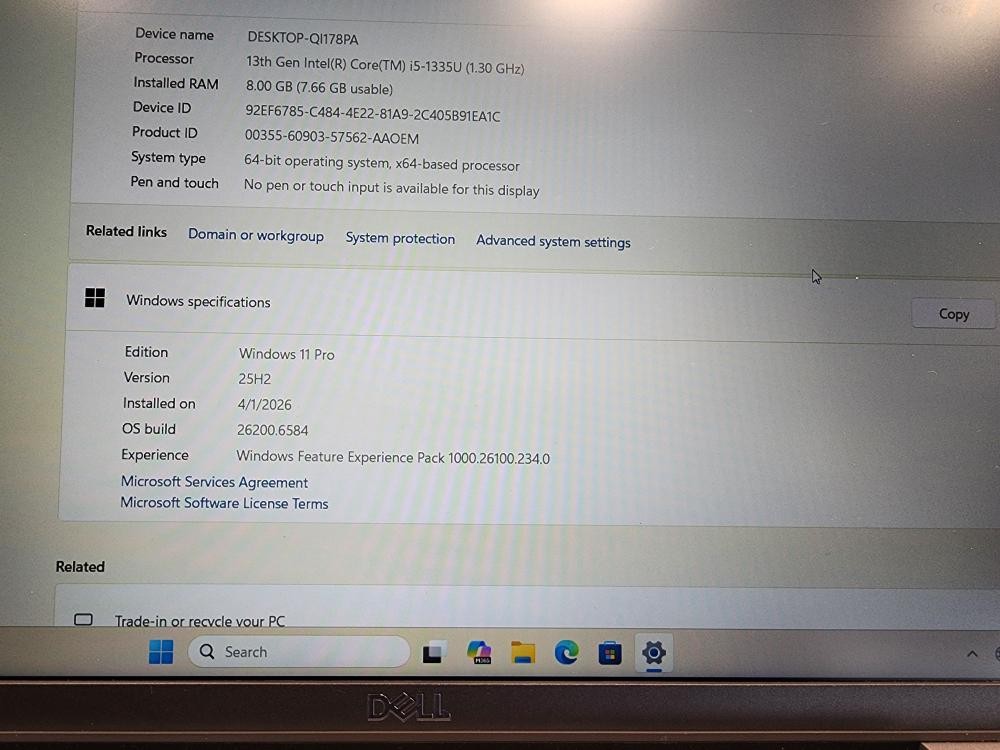 DELL COMPUTER LATITUDE 5540 (P19017884)