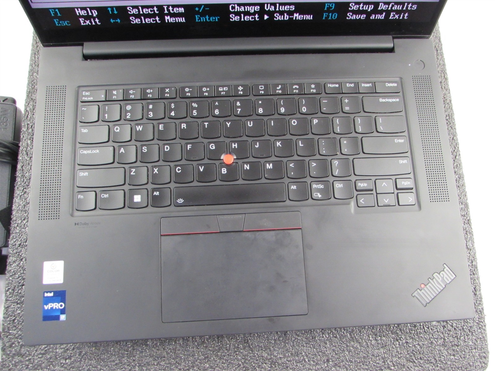 LENOVO THINKPAD P1 (GEN 5) TOUCH i7-12800H 512GB 16GB RAM RTX A1000 WIN 11