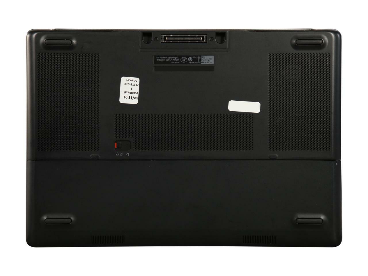 Workstation DELL 7510 Core-i7 QUAD 3TB SSD 64GB 15.6″ FHD NV M2000 4GB Docking