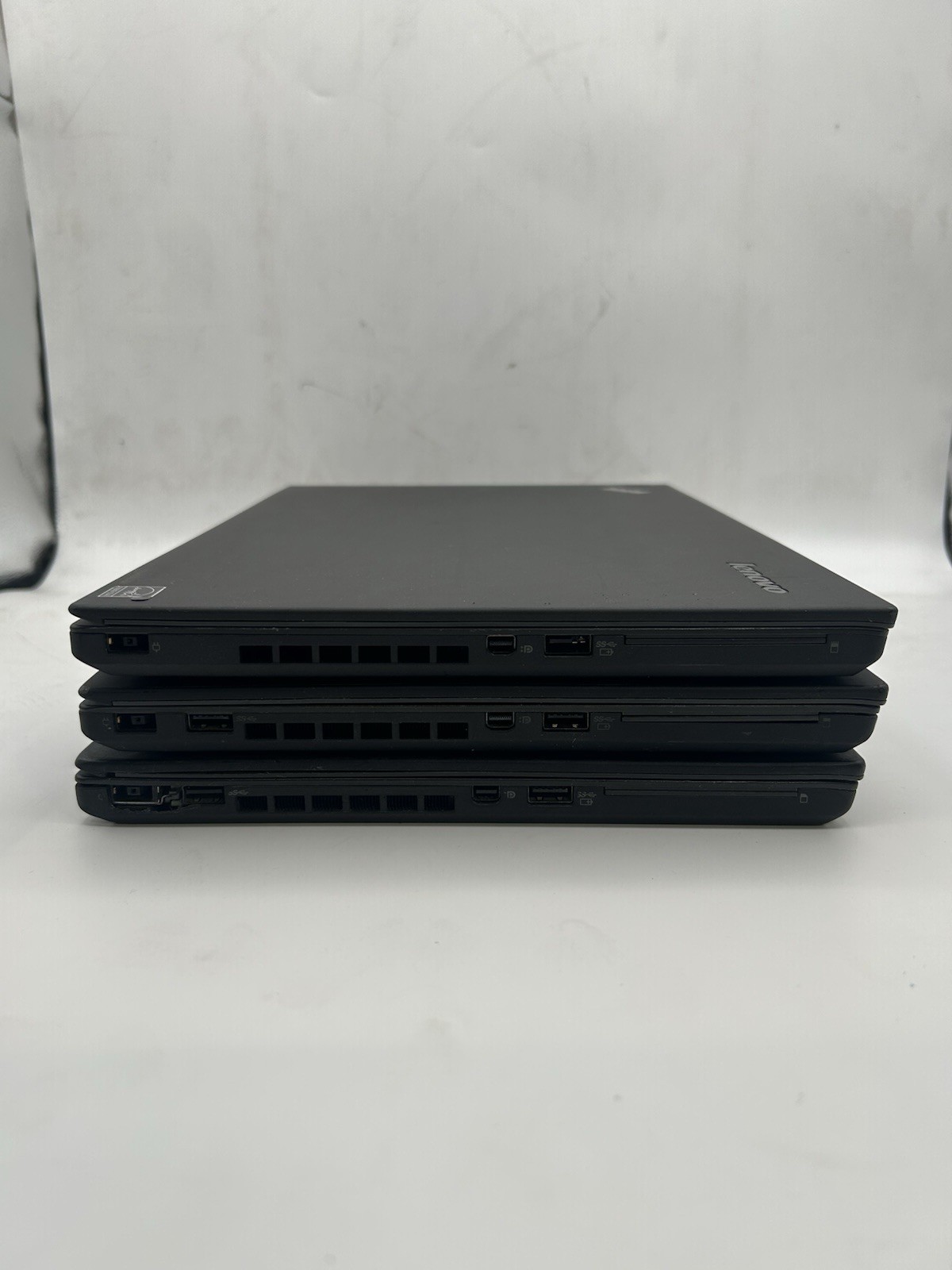 Lot of 3 Lenovo ThinkPad T440/T450 No Battery No AC 5-20-1