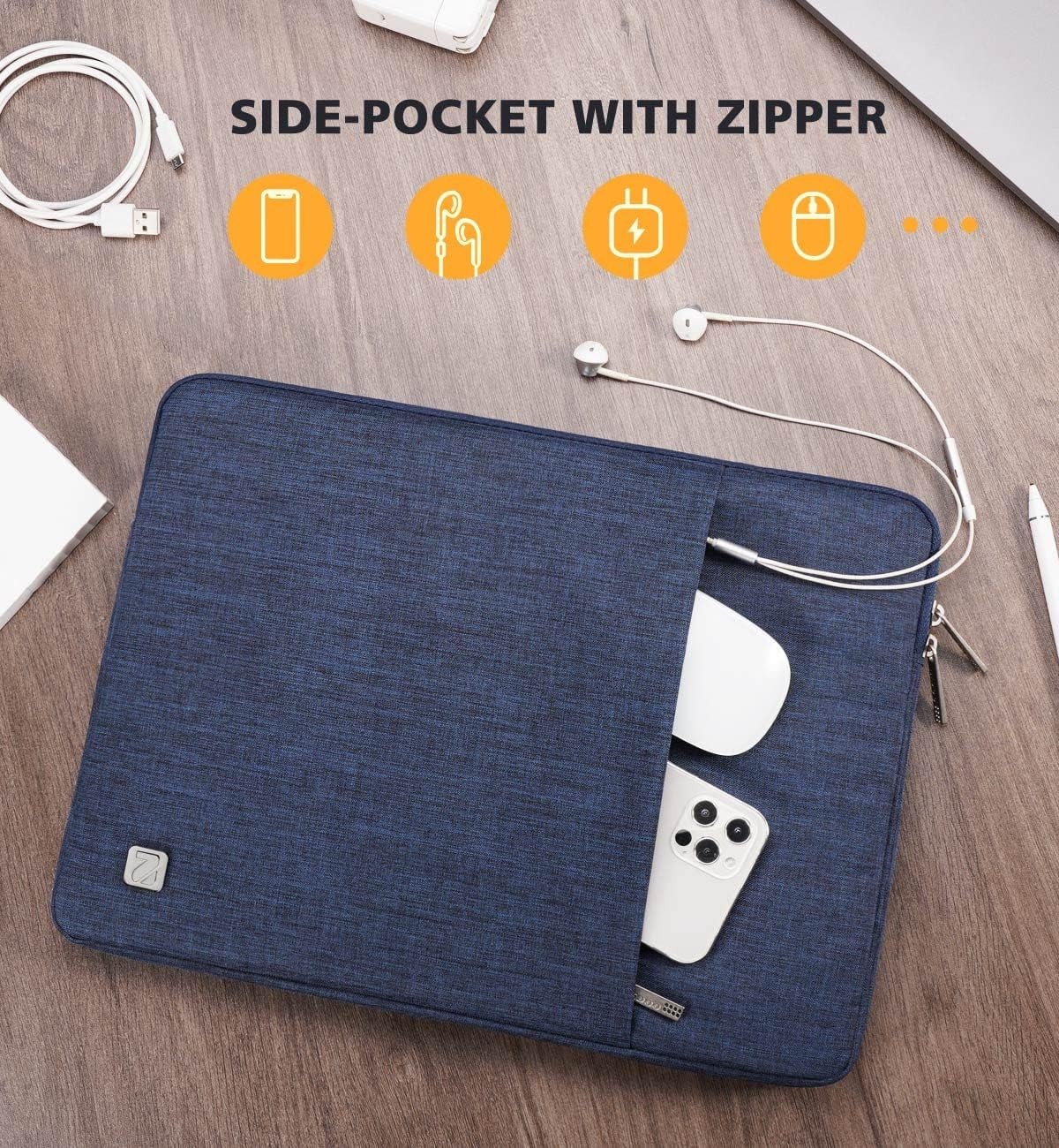 14 Inch Laptop Sleeve Case Water-Resistant Pouch for 14″ Lenovo Chromebook S330