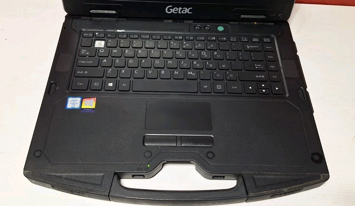 Lot Of 3 GETAC S410 Rugged Toughbook i5-6300U 2.40GHz No Caddy/HD 8GB Read
