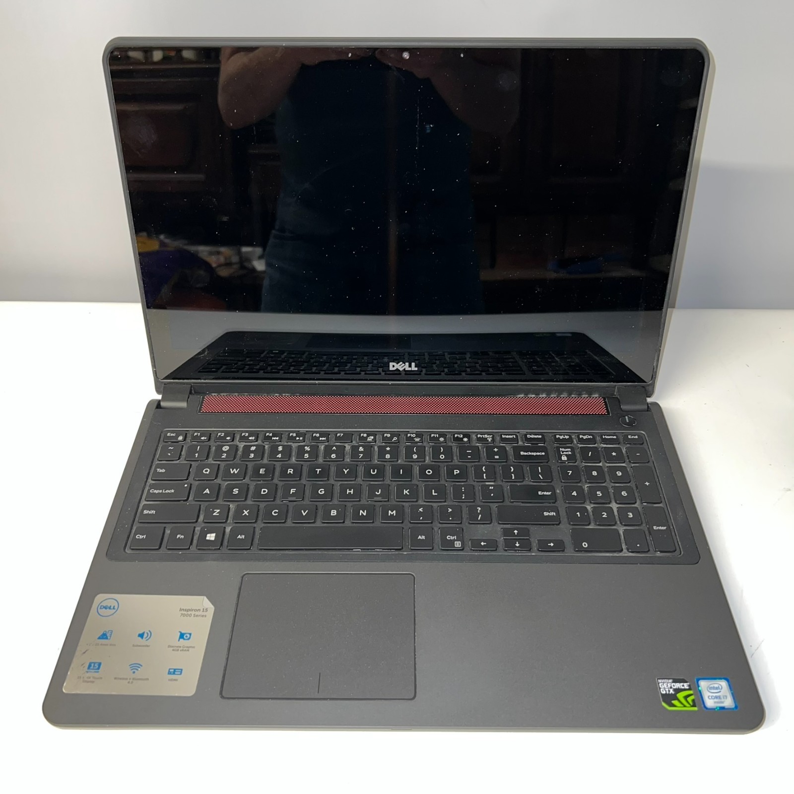 Dell Inspiron 15-7559 4K UHD Gaming Laptop Windows 11 + Office 2019 Needs Repair