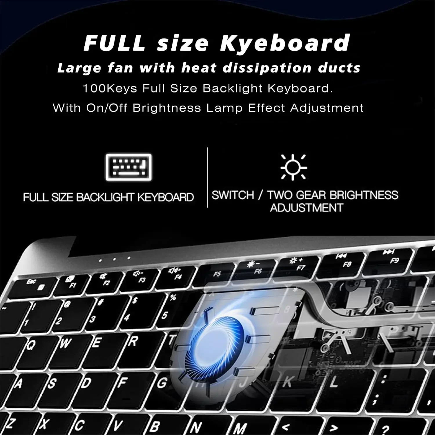 15.6″ Laptop 316/32GB RAM 1-2TB SSD Intel 6500Y Office Windows11 Notebook
