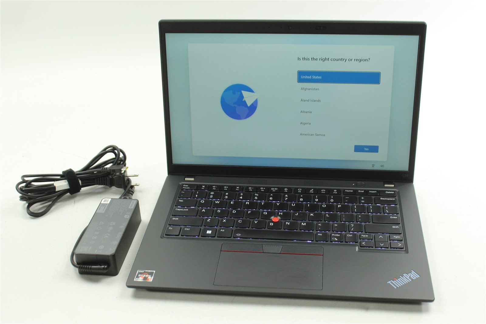 Lenovo ThinkPad L14 Gen 4 14″ Ryzen 5 Pro 7530U 2.0GHz 256GB SSD 16GB RAM W11H
