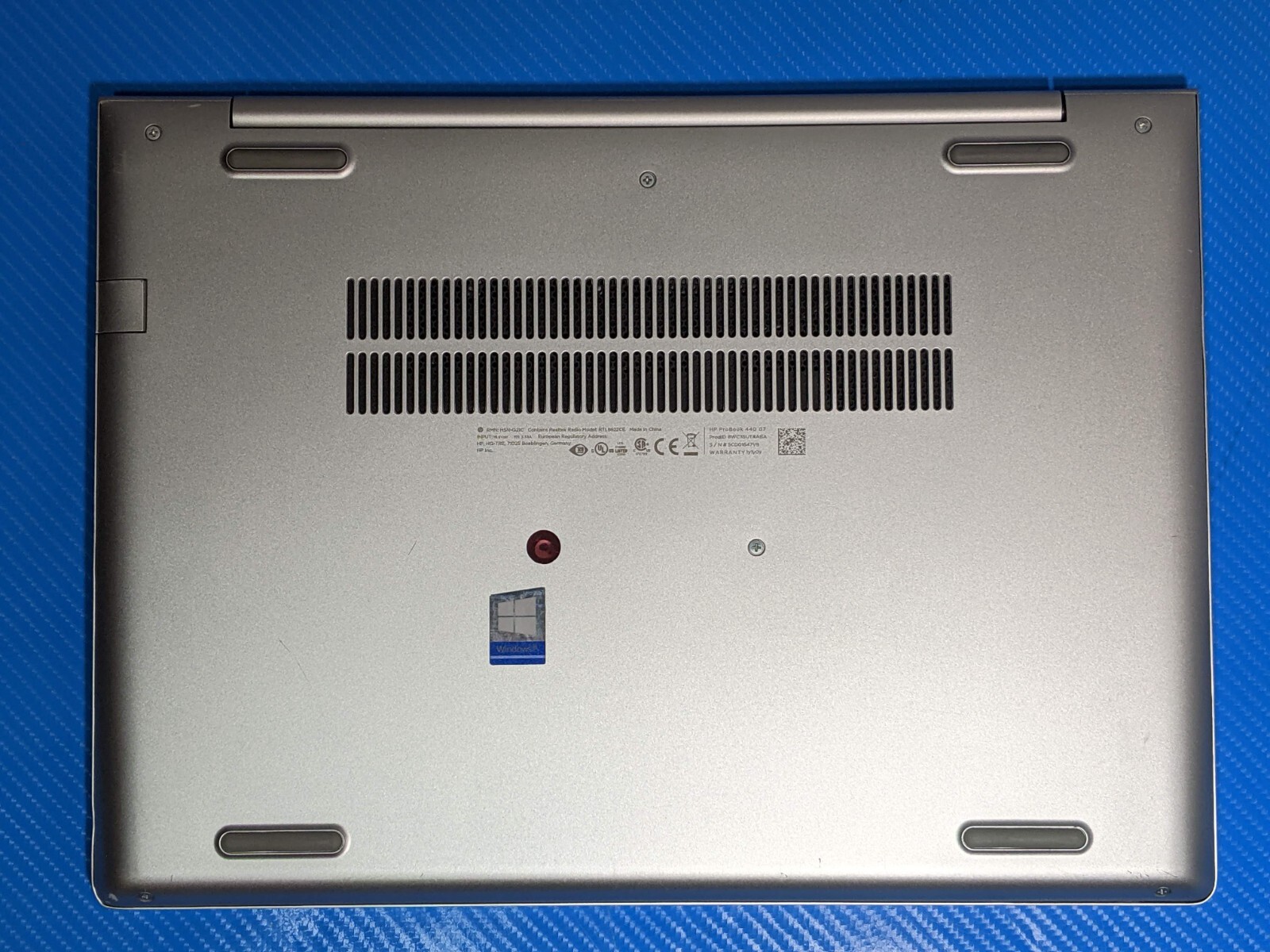 HP ProBook 440 G7 14″FHD i5-10210U 1.6GHZ 16GB 256GB Win11P 93ttery +Charger