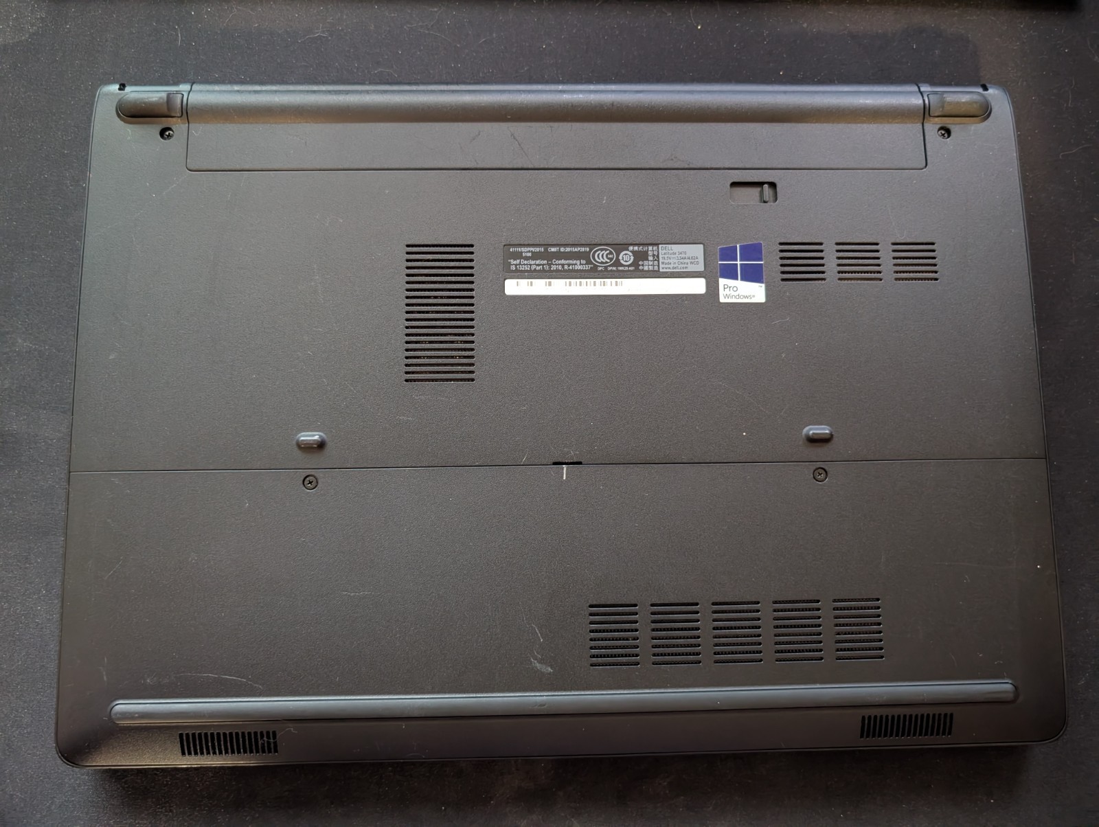 Dell Latitude 3470 Intel i5-6300U 8GB RAM Laptop – No HDD Caddy/OS/AC – As Is