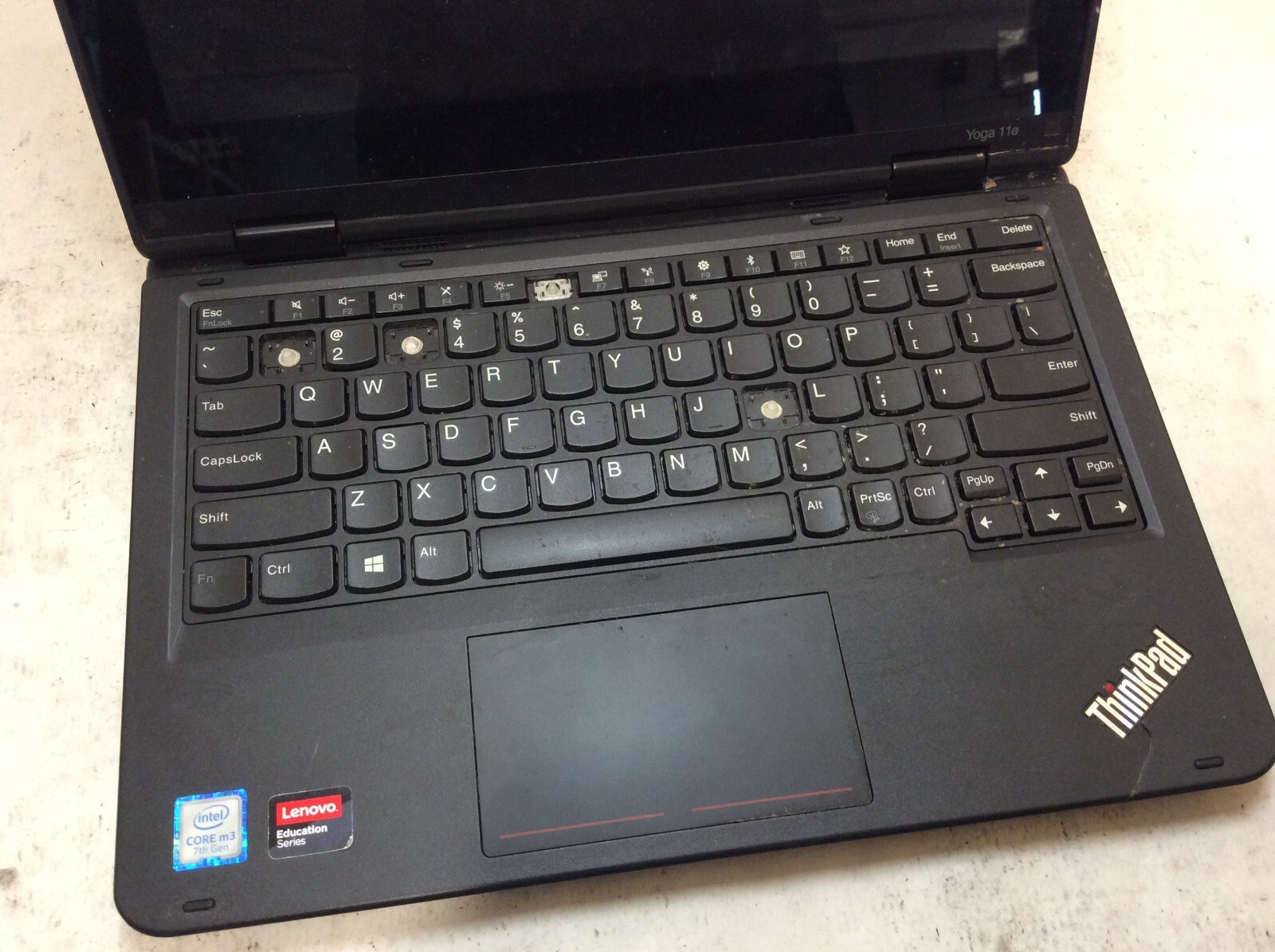 Lenovo ThinkPad Yoga 11e Laptop 11″ Intel Core m3 7th Gen WON’T TURN ON -PP