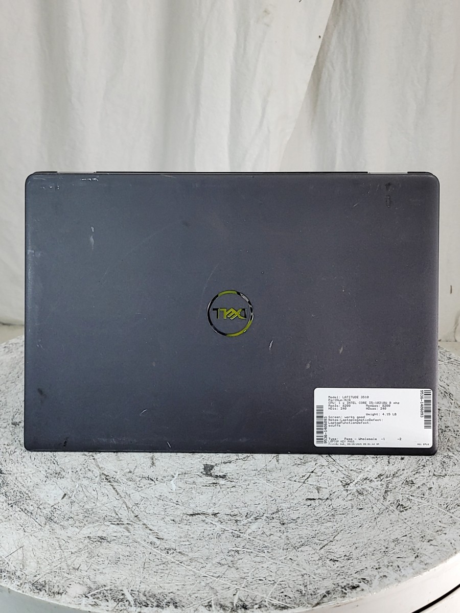 DELL LATITUDE 3510 PC Laptop INTEL CORE I5-10210U 8GB 240GB