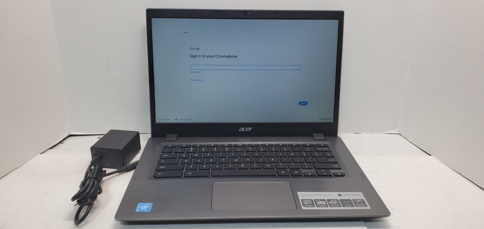 Acer Chromebook 14″ Non-Touch Screen Intel Celeron 4GB 16GB N15Q13 CP5-471-C0EX