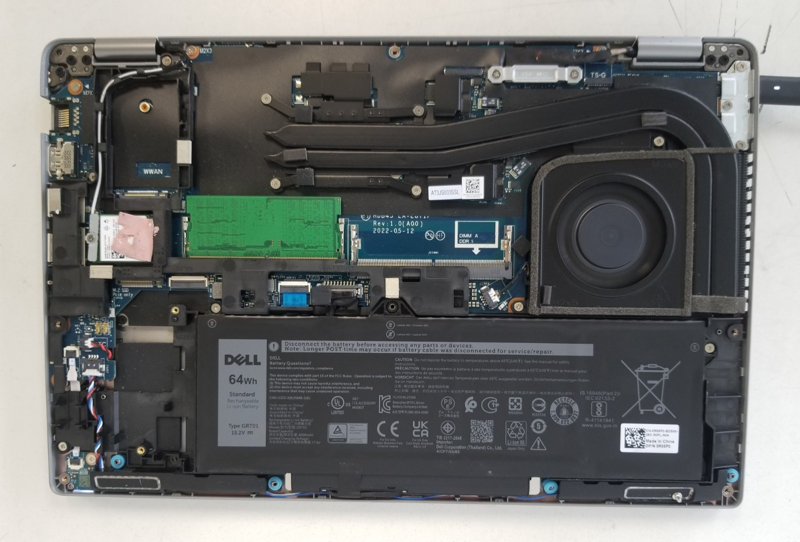Dell Latitude 5431 14″ Intel i7-1270P 16GB DDR5 NO HDD NO OS/ FREE DELIVERY
