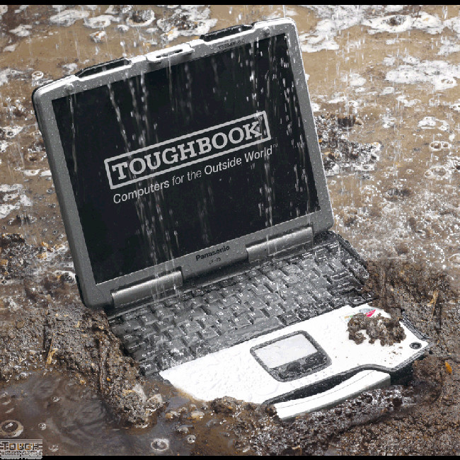 Panasonic Tough book CF-29 WiFi 9 Pin RS-232 Serial Port Rugged Win XP Pro SP3