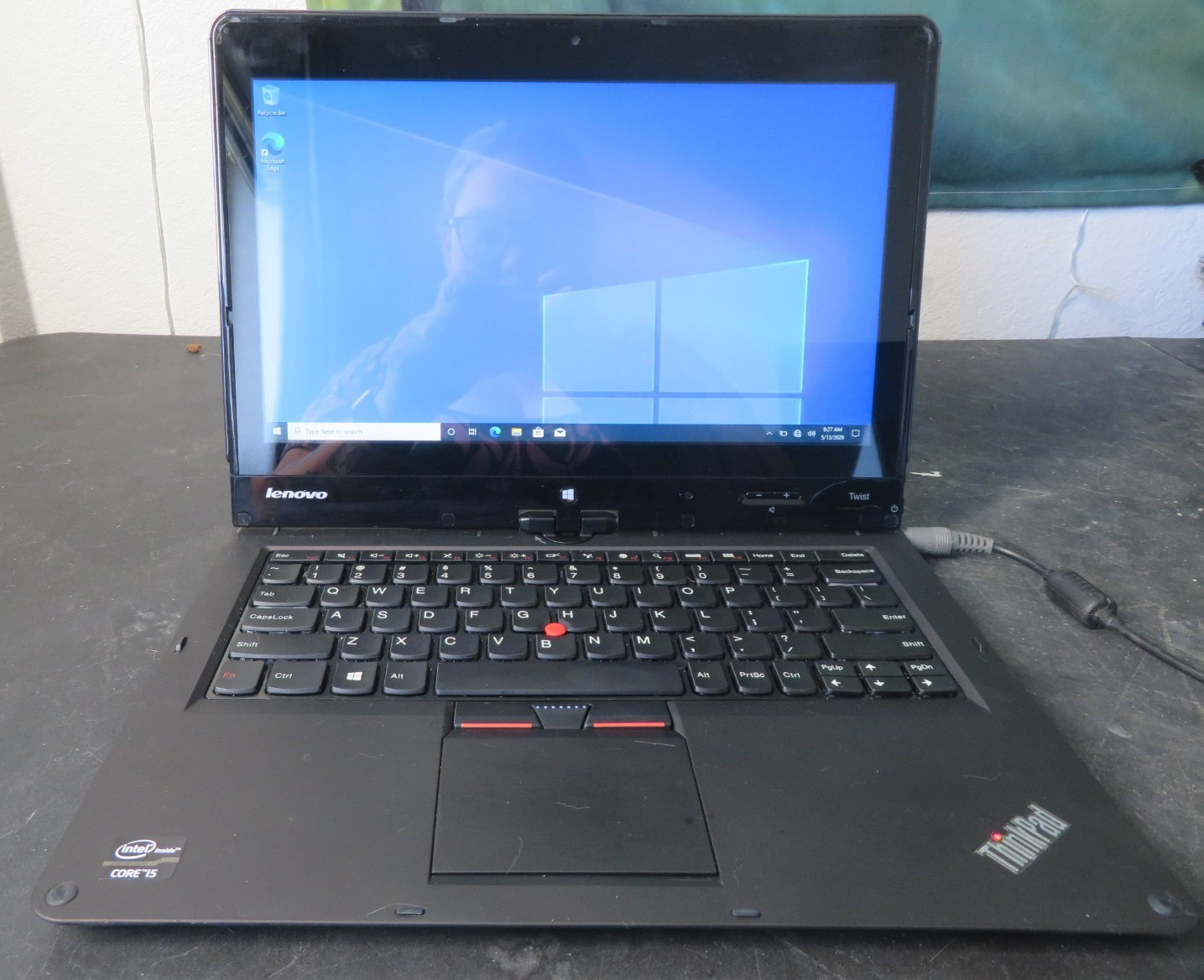 Lenovo ThinkPad S230U Twist i5-33370 1.8GHz 4GB 320GB HDD Win 10 Pro BAD BATTERY