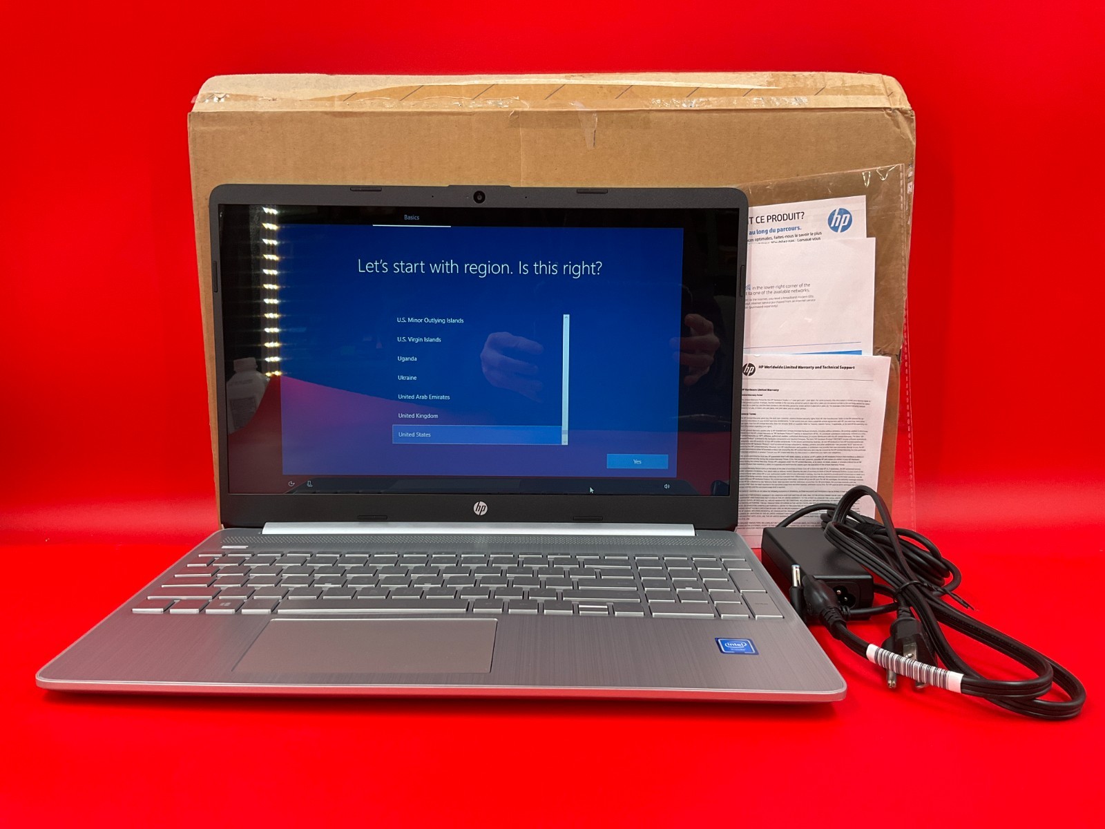 HP Laptop 15-dy0021ds N4020 8GB 256GB BT5 WiFi6 15.6W W10H 3Y8D8UA#ABA✨OPEN BOX✨