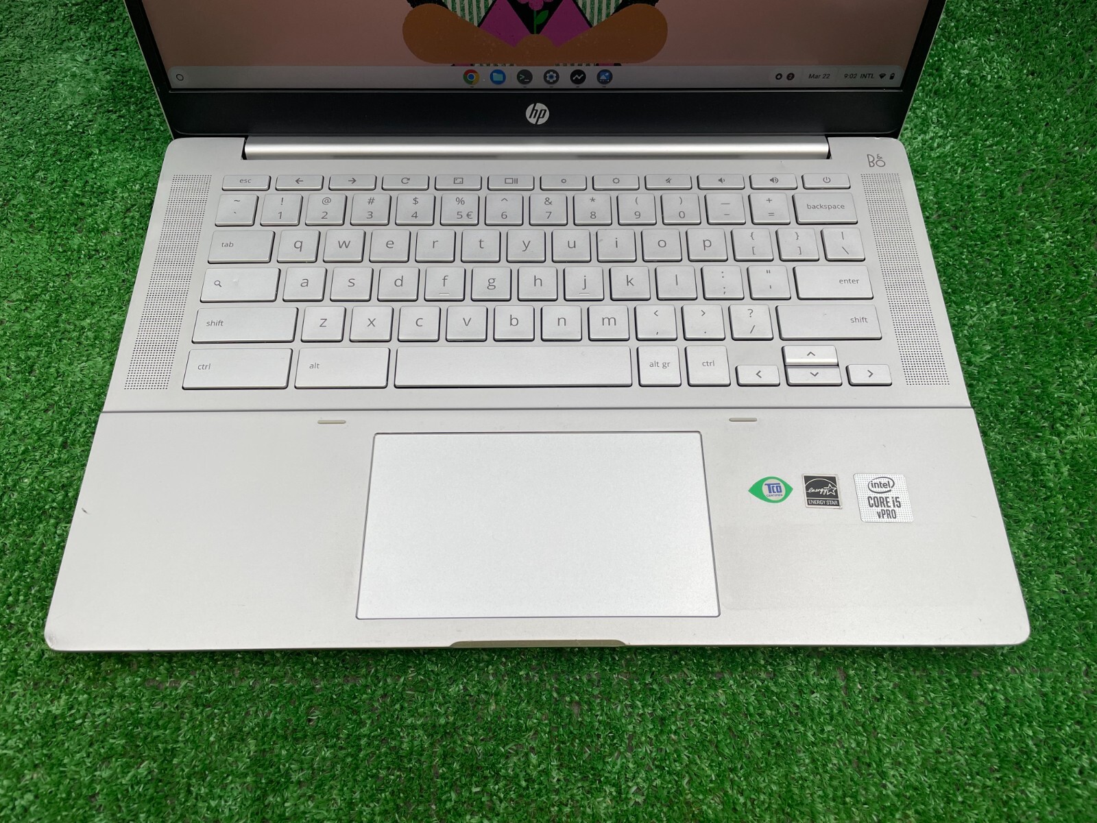 HP Pro c640 Chromebook Laptop Intel i5-10310U 1.70GHz / 8GB RAM / 64GB SSD