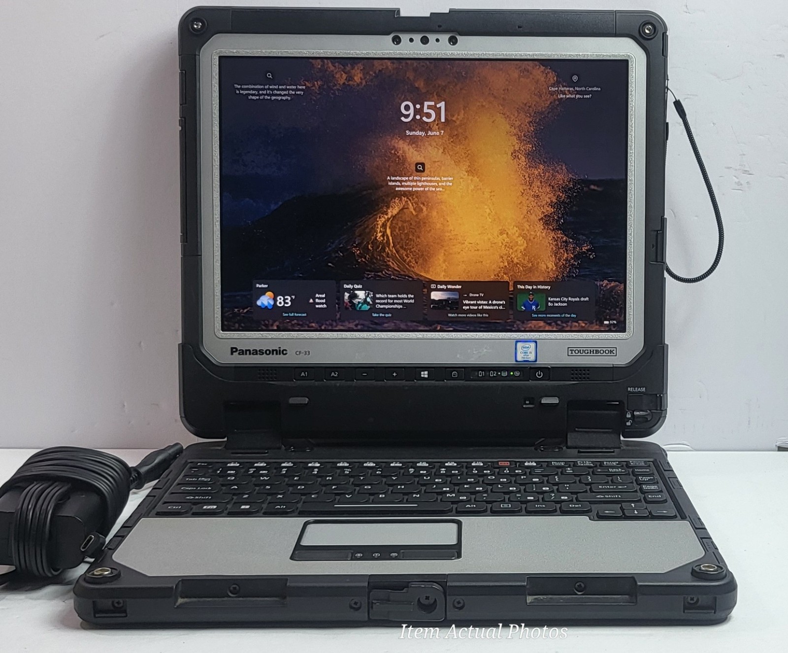 Panasonic Toughbook CF-33 Core i5 7300U 2.6GHz 16GB 256GB SSD cellular LTE GPS