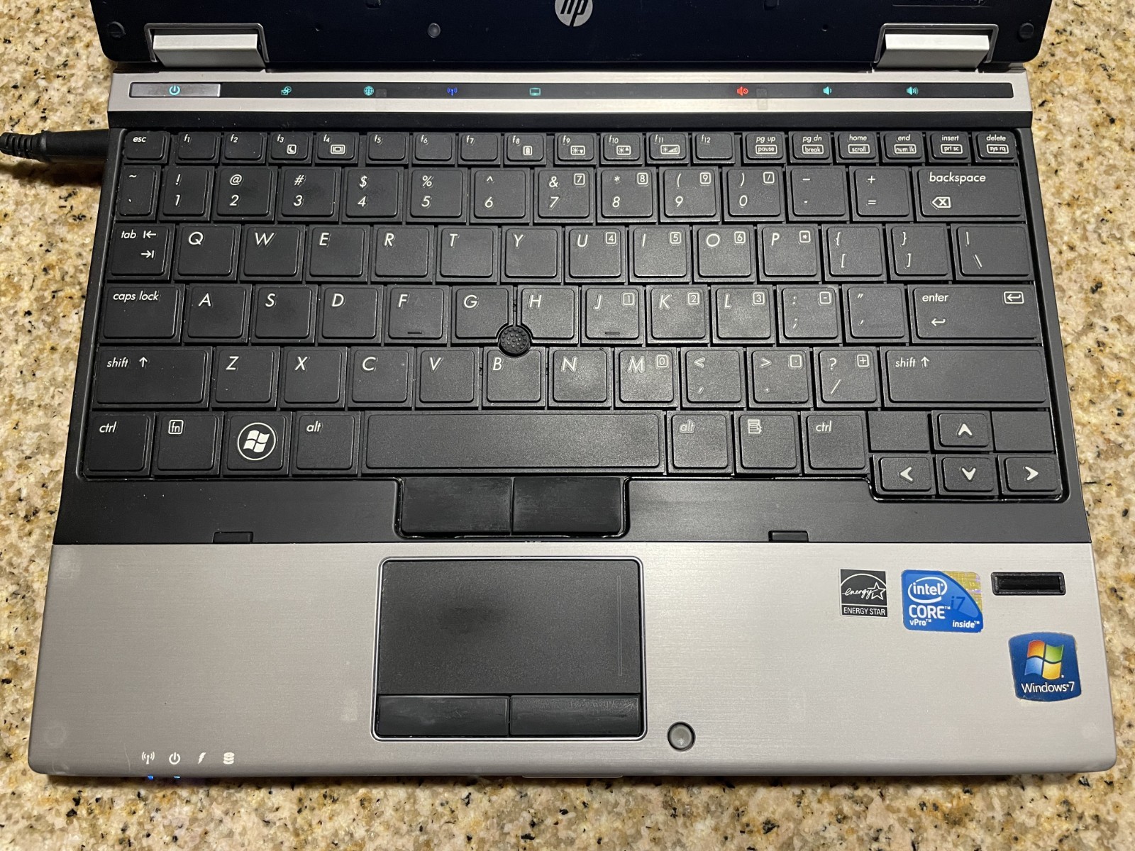 HP Elitebook 2540p Intel i7 2.13GHz Windows 11 Pro 512GB SSD Office Pro 2021