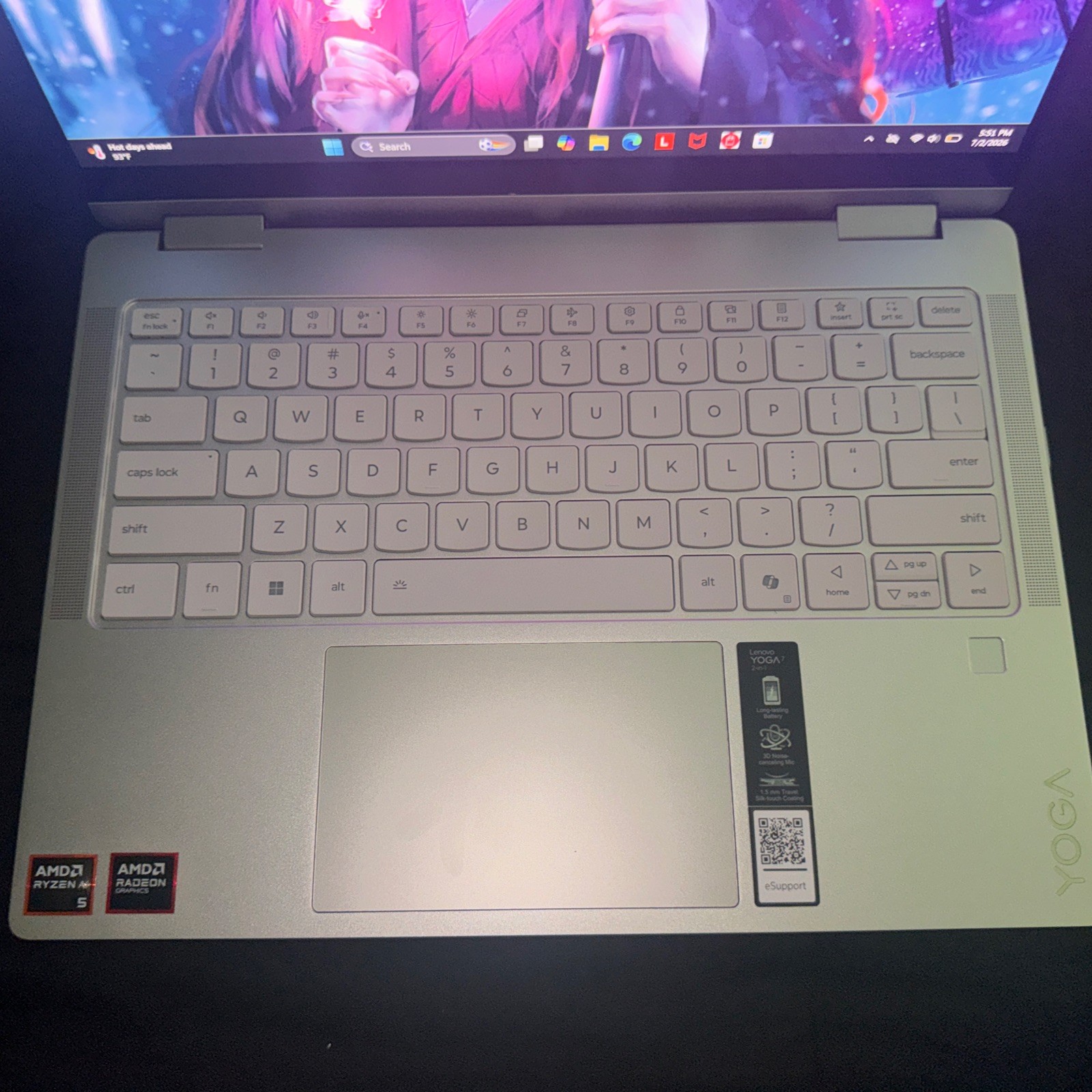 Lenovo Yoga 7 2-in-1 14AKP10 14″ 2.0GHz 16GB RAM 512GB SSD GeForce 840M