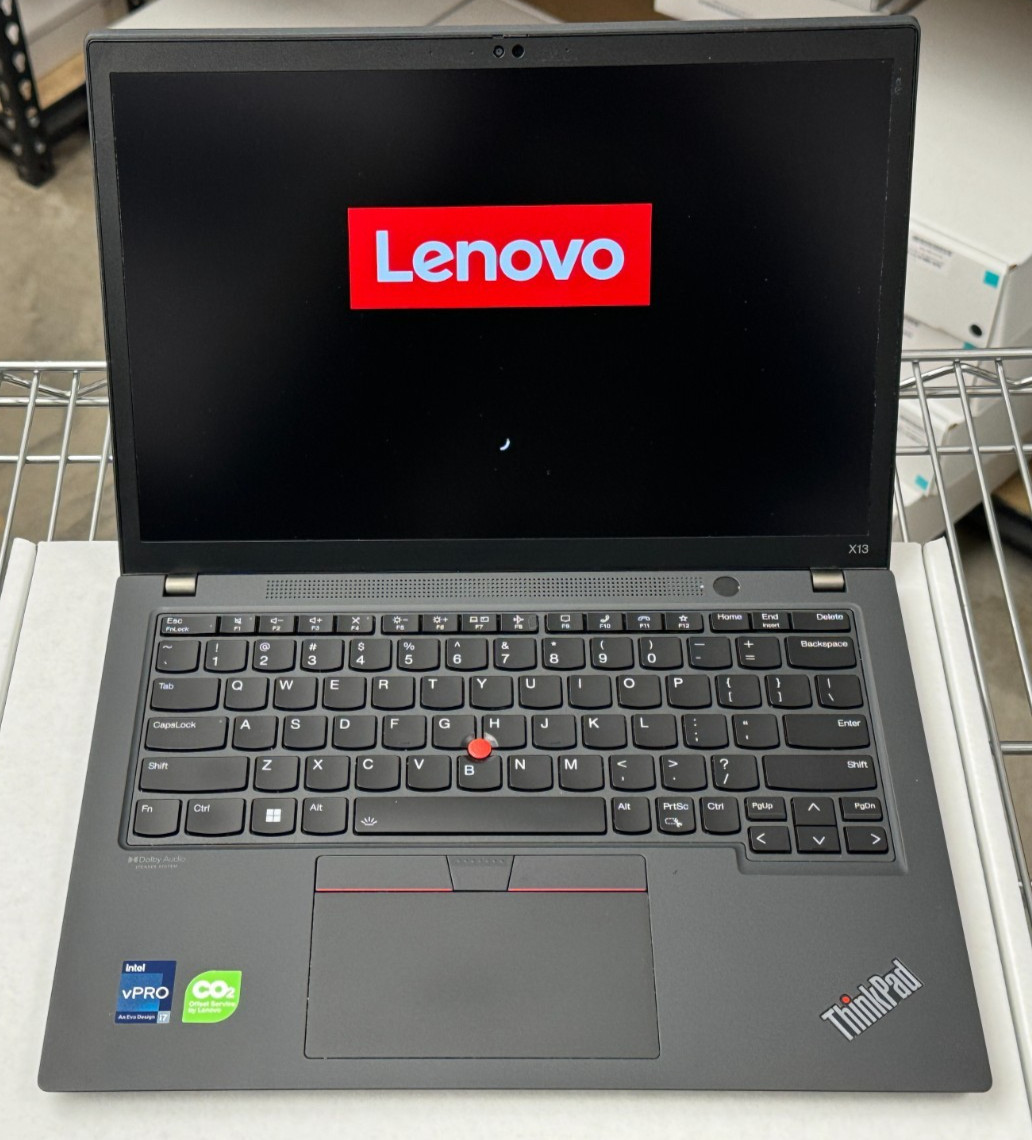 Lenovo ThinkPad X13 Gen 3 13.3″ Touch i7-1270P 2.2Ghz 32GB RAM 1TB SSD Black