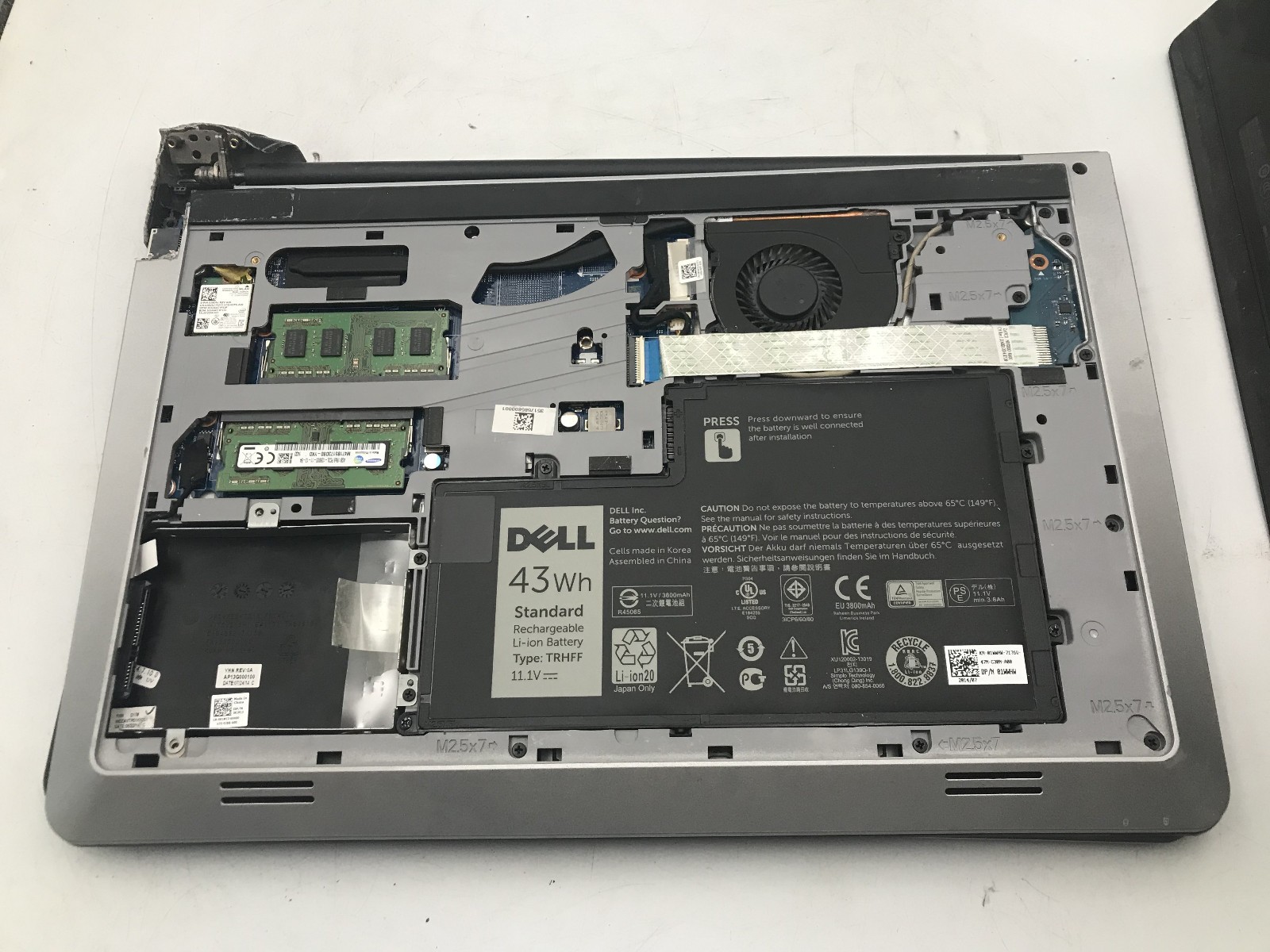 DELL INSPIRON 5547 – BOOTS TO BIOS – INTEL I7 4510U – 4GB RAM – READ DESC – BB