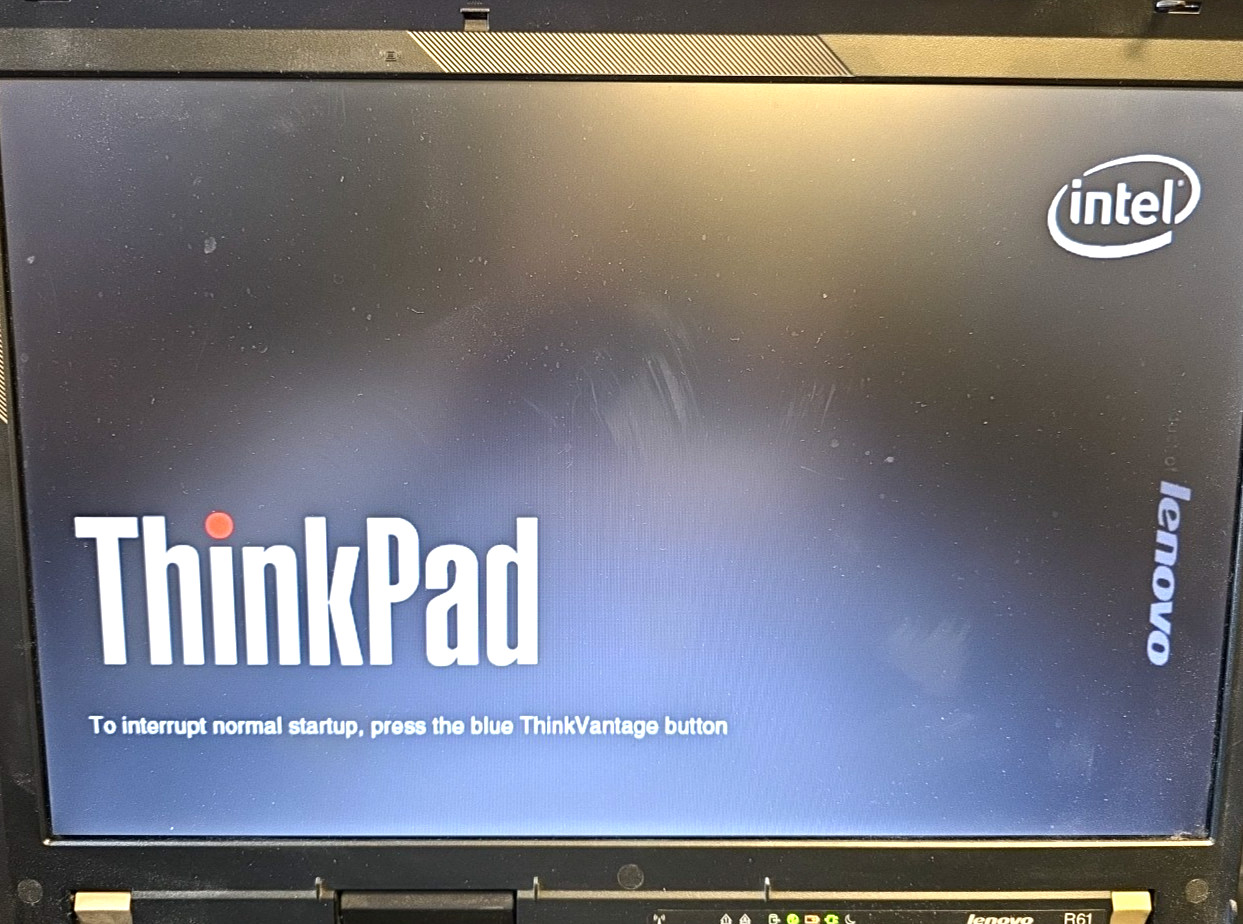 Lenovo ThinkPad R61 Laptop| Intel Celeron 540| 2GB RAM| No HDD| No OS