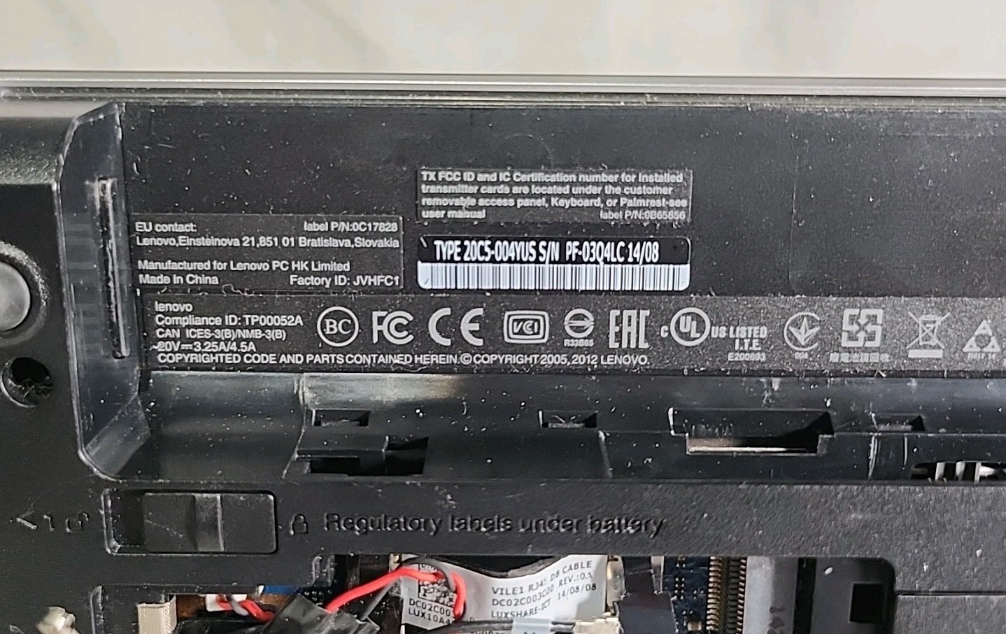 Lenovo Thinkpad E440 Laptop i5 For Parts/Repair! No Drive Or Ram! As-Is!
