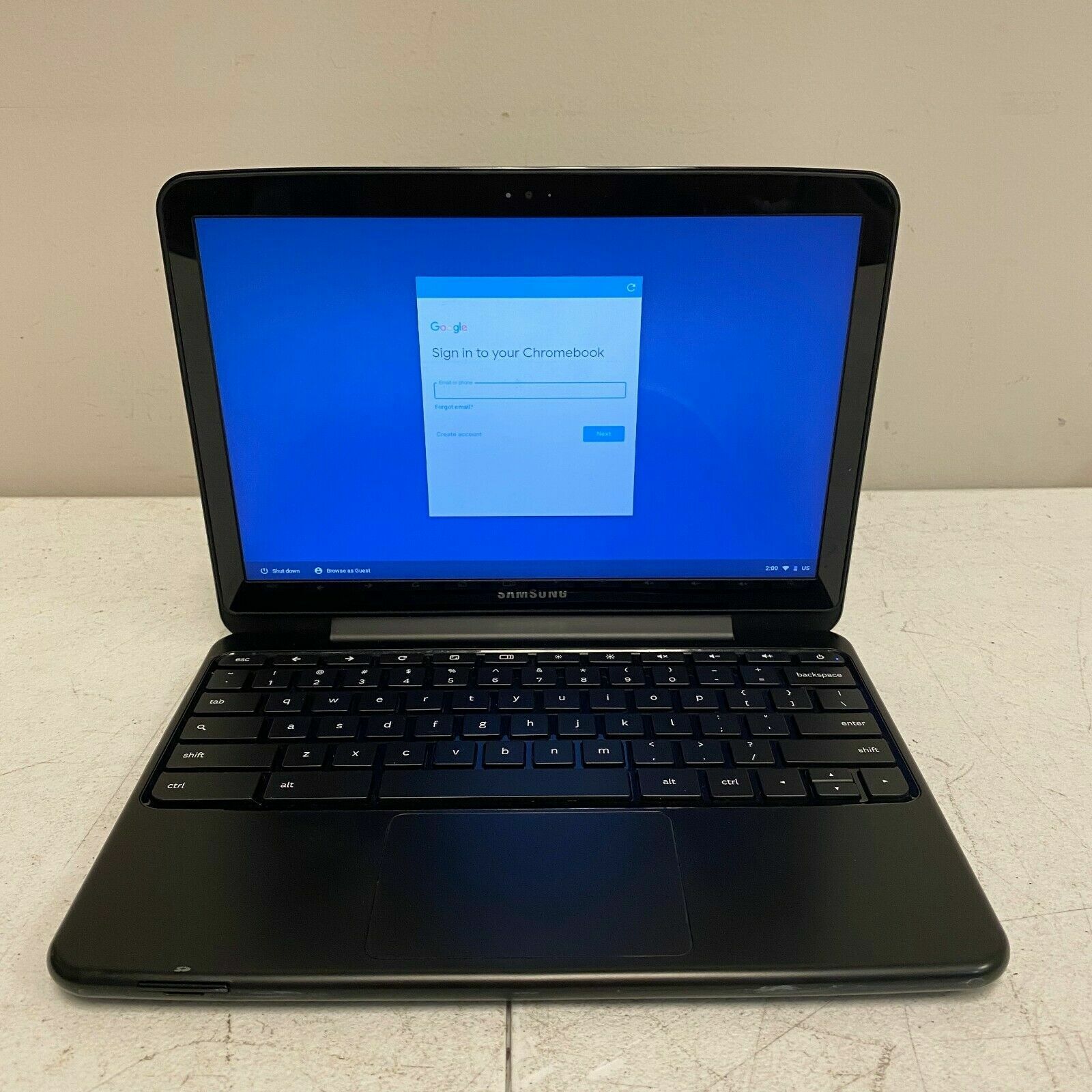 SAMSUNG XE500C21 Chromebook 12.1″ 2 GB RAM 16 GB SSD Chrome OS WiFi Webcam