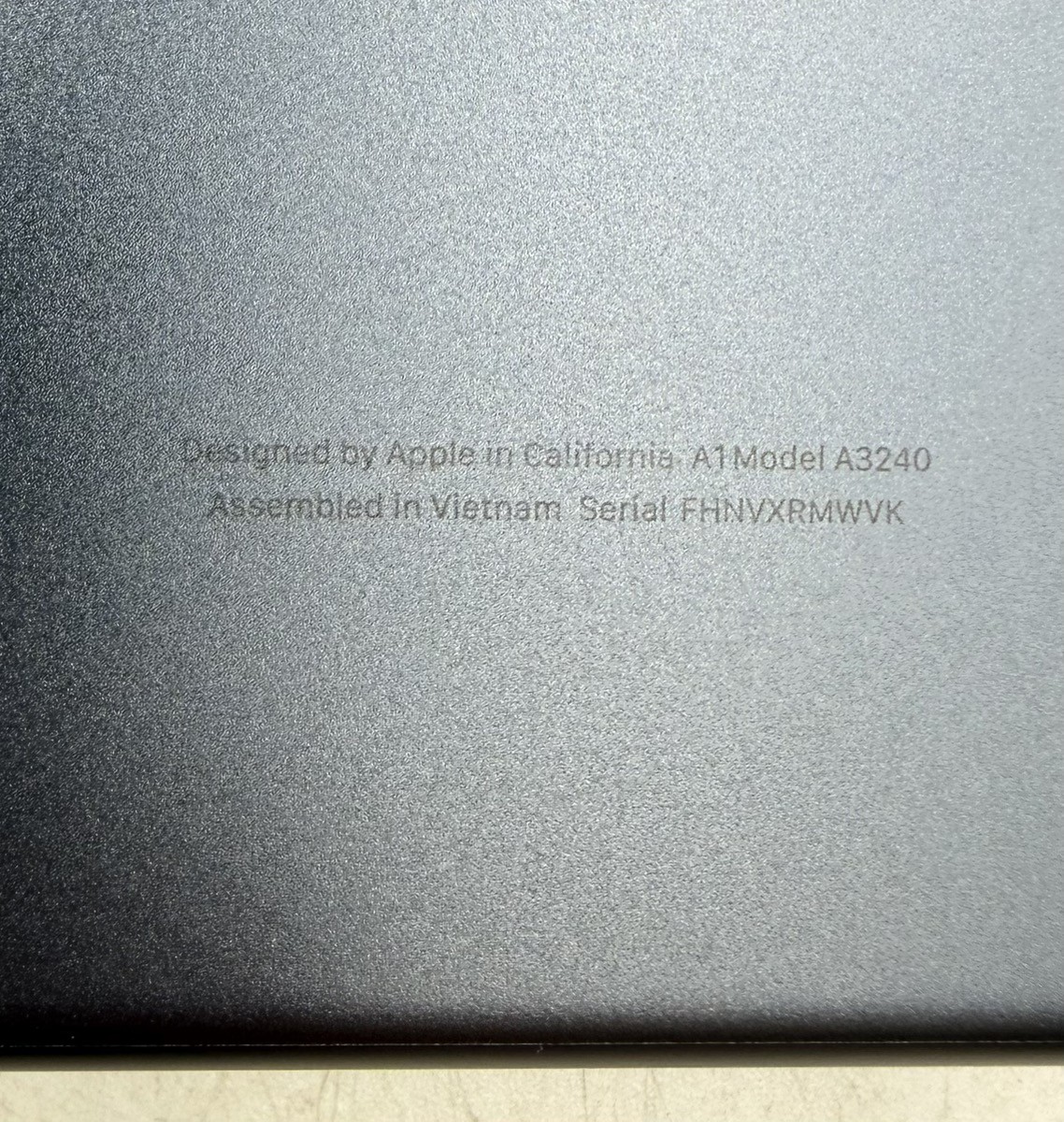 MACBOOK AIR 13″ WITH M4 A3240 SPACE GREY 16GB RAM 256GB SSD (CP2021699)