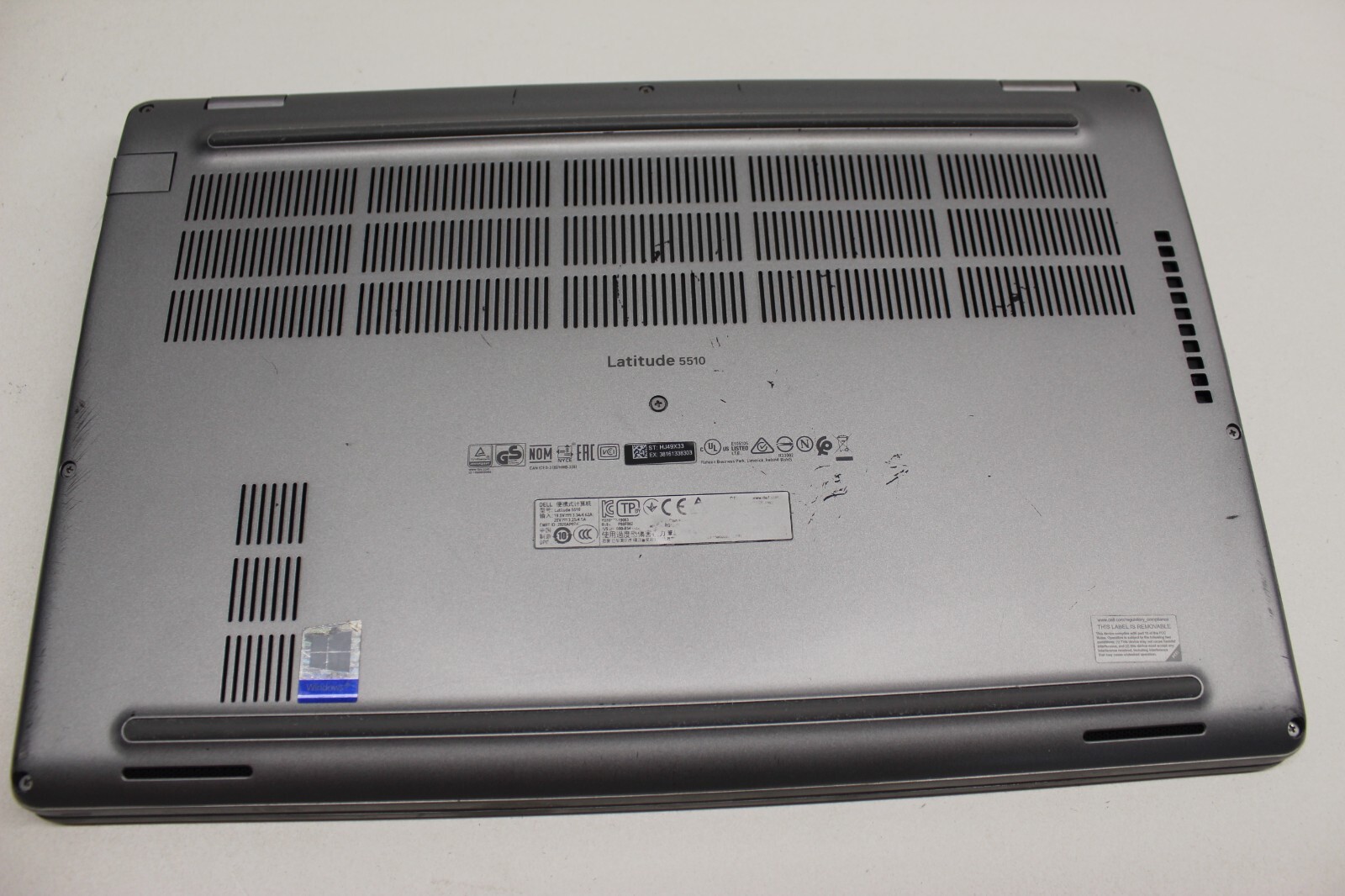 Dell Latitude 5510 I7-10810U 512GB NvME SSD 16GB DDR4 Win11Pro*See Description