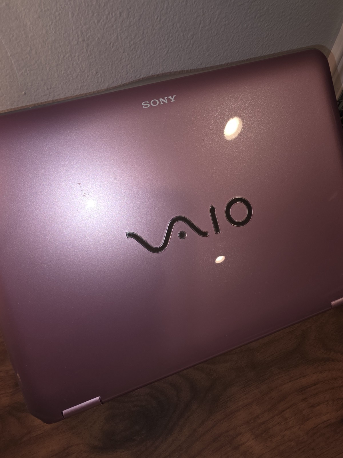 Pink Sony VAIO Laptop Core 2 Duo CPU 2.00GHz 1TB SSD!!! 4GB RAM Win 11 Pro 🩷
