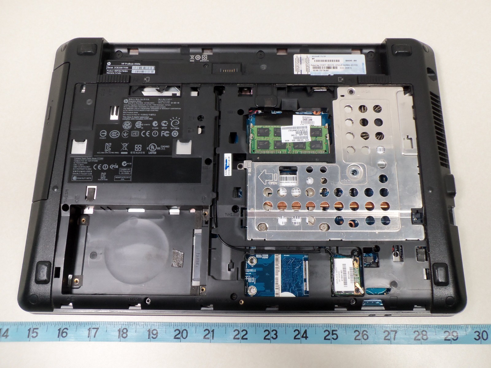 HP ProBook 4540s 15.6″ Laptop Computer NO HDD Does NOT Power Up AS IS