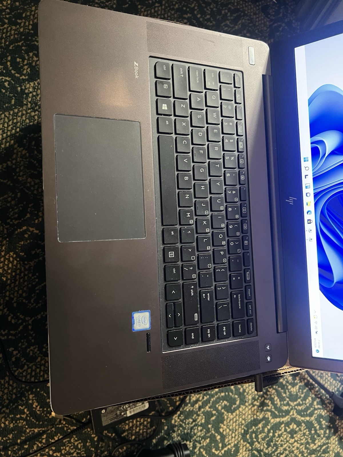 HP ZBook 15 G4 15.6″ i7-7700HQ 2.80GHz 512GB M.2 SSD 16GB Ram DDR4 Win 11 Pro