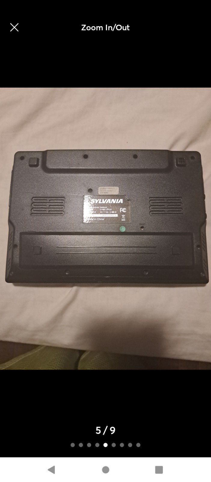 Sylvania Netbook 800MHz 128MB 1GB Flash Win CE 6.0 Black