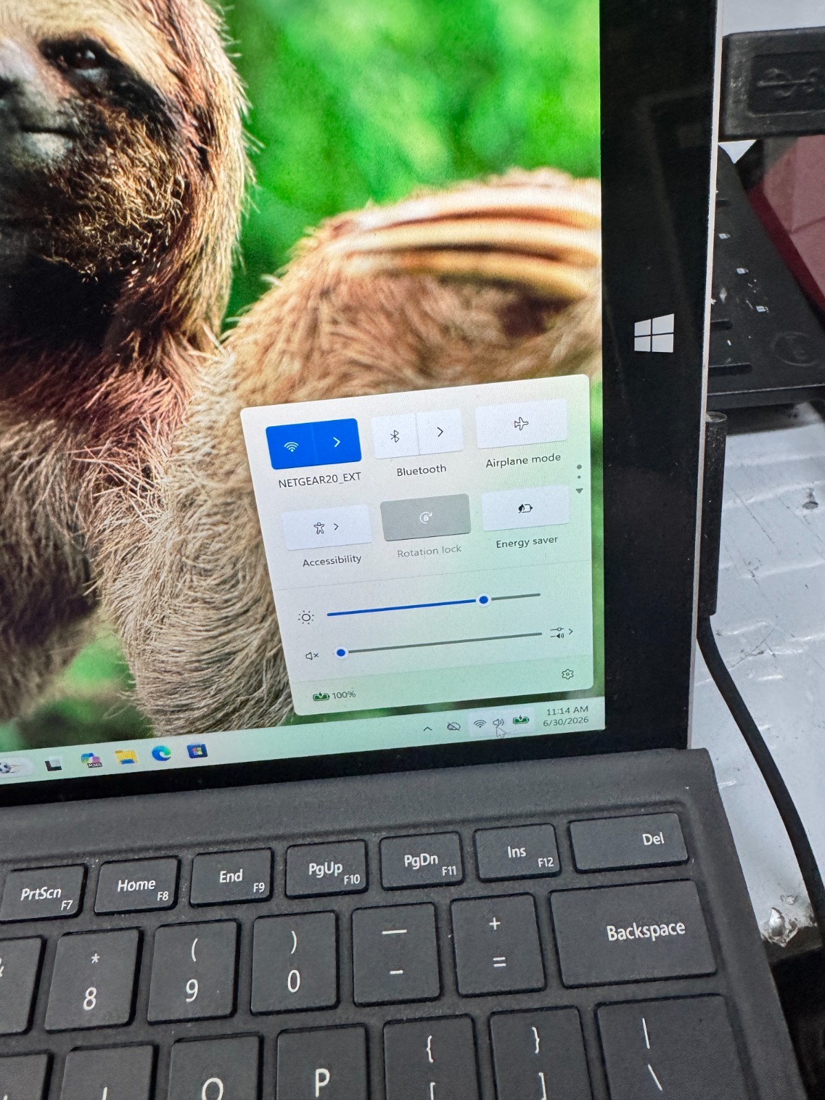 Microsoft Surface Pro 3 Core I5-4300U 4GB RAM 128GB SSD Laptop #6632