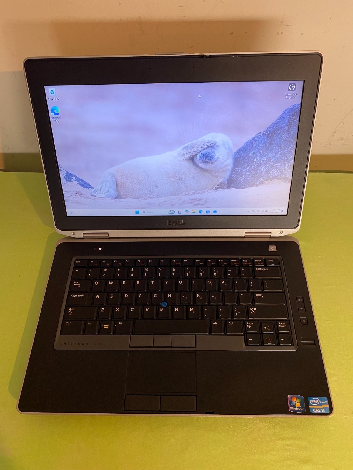 Dell Latitude E6430 Laptop i5-3320M 2.60GHz 8GB RAM 128GB SSD, Windows 11 Pro
