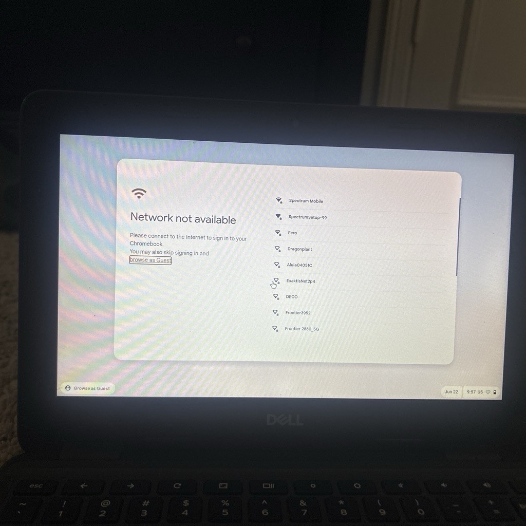 Dell Chromebook 3100 11.6″ Intel Celeron 4GB 32GB eMMC Chrome OS Black