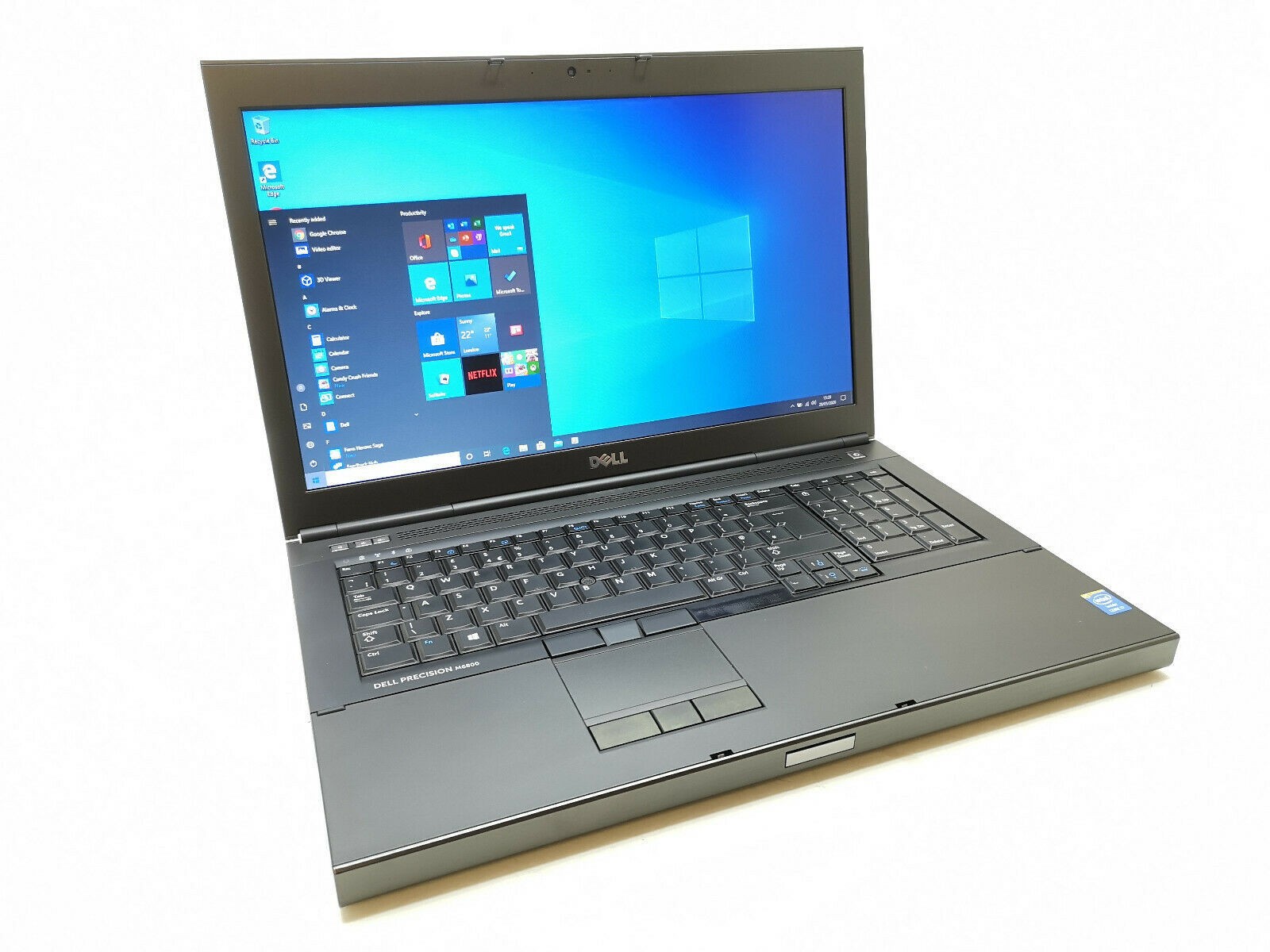 Workstation 17.3″ DELL M6800 i7-QUAD 1TB SSD + 2TB HDD DVDRW 32GB NVIDIA (4GB)