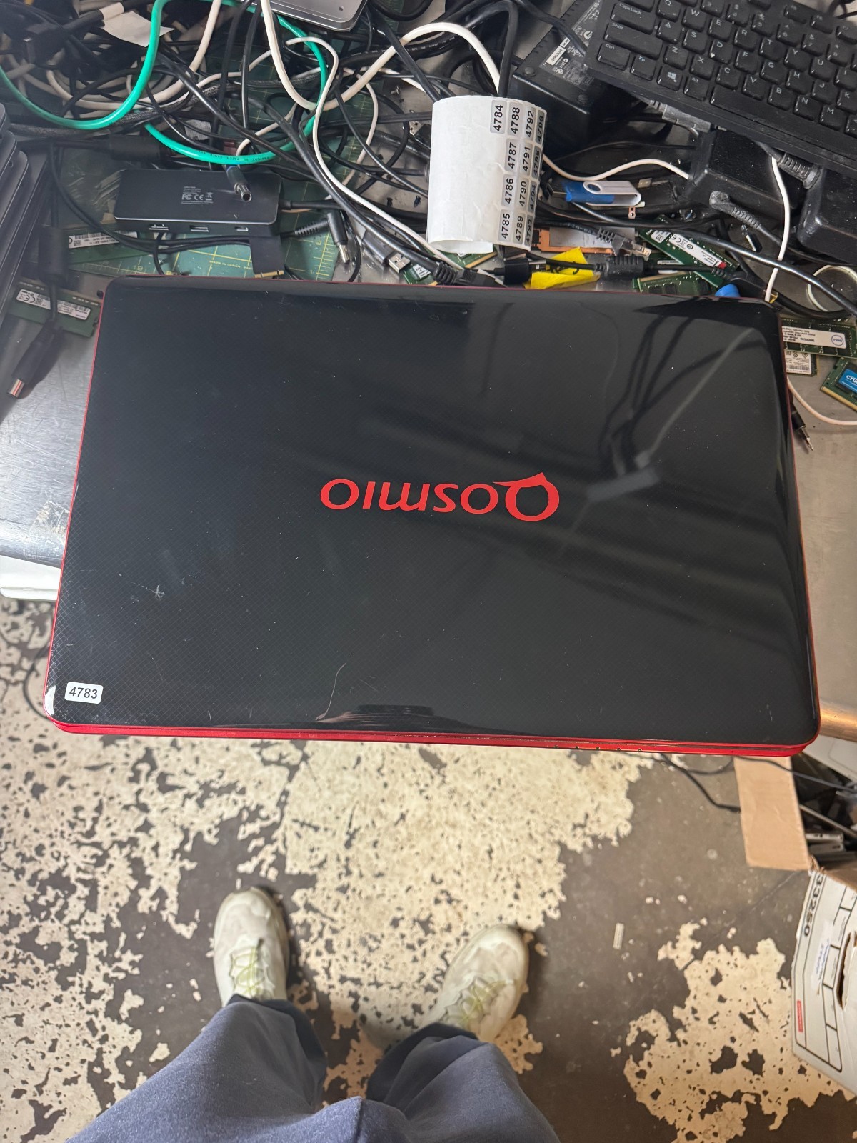 Toshiba Qosmio X505-Q887 Intel Core i7 Laptop for Parts/Repair #4783