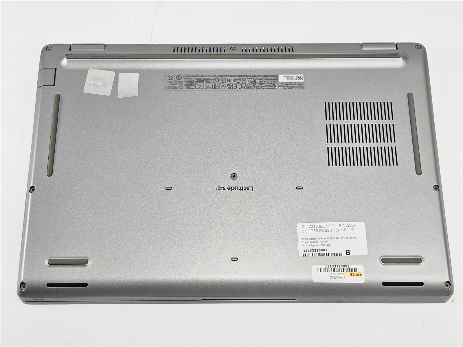Dell 14″ Latitude 5421 Intel Core i5-11500H 16GB 256GB SSD Laptop Win11 Home